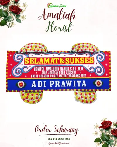 Karangan Bunga Ucapan Selamat di Umbulsari